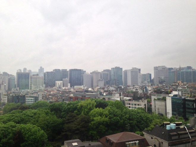 A tiny piece of the huge skyline