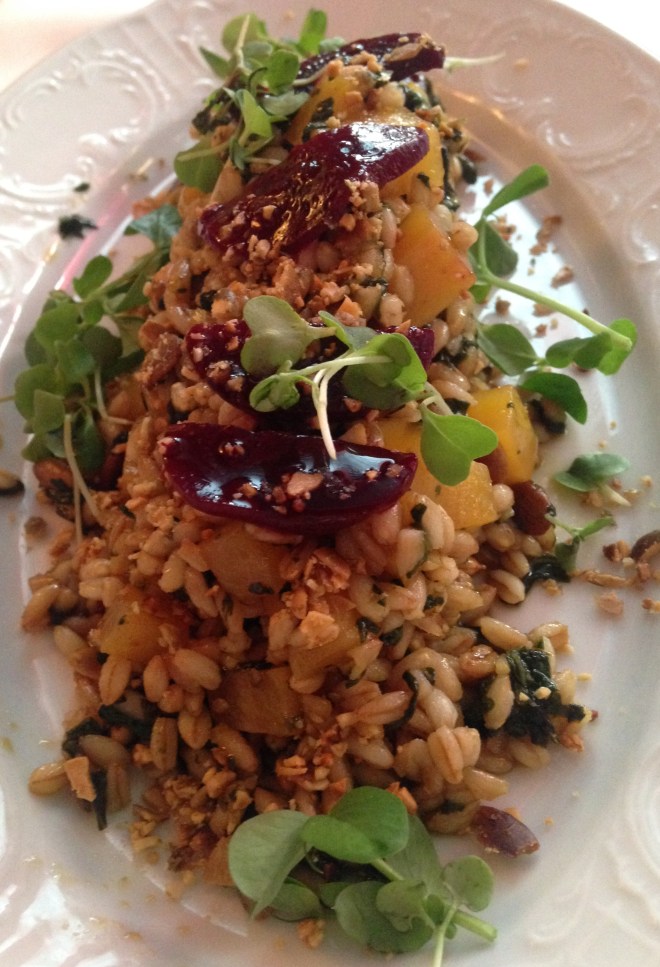 Farro and Roasted Beets