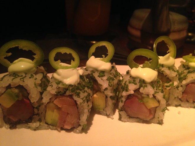 Hamachi Serrano Chili Roll