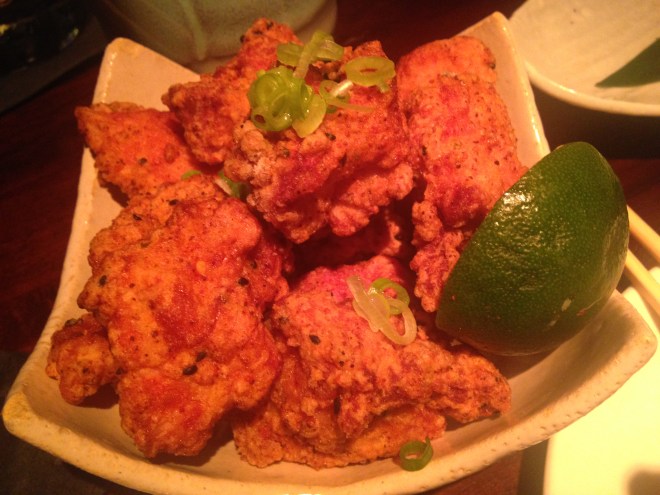 Japanese Style Fried Chicken with Smoked Chili Aioli