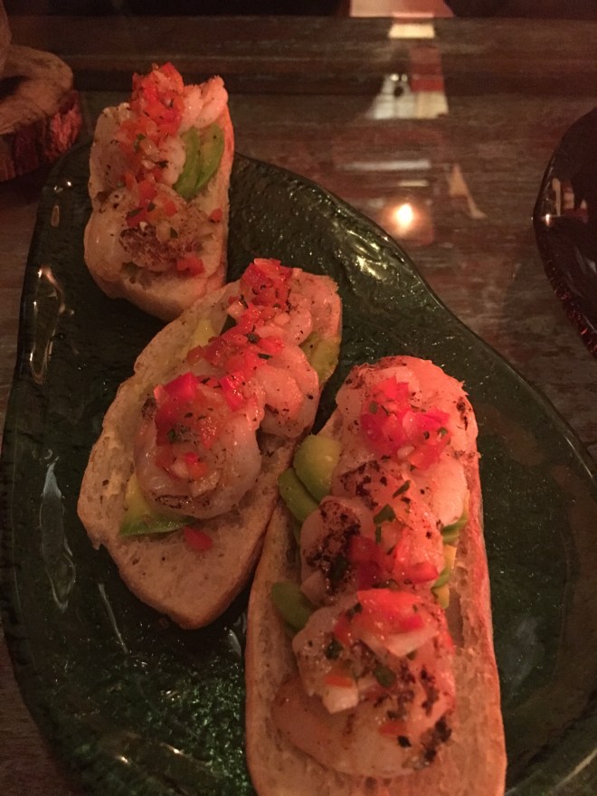 C Huerta Shrimp bread